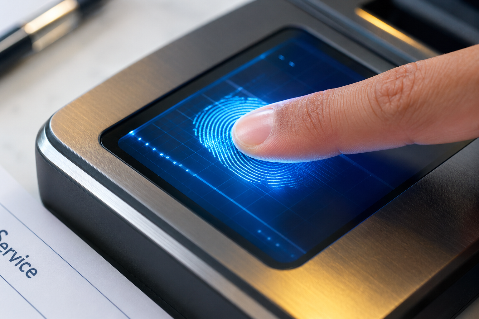 Fingerprint station